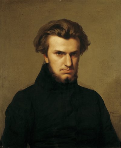Portrait of Ambroise Thomas by Hippolyte Flandrin